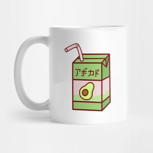 Avocado Milk Box Mug